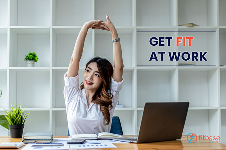 Get Fit While You Are At Your Desk!