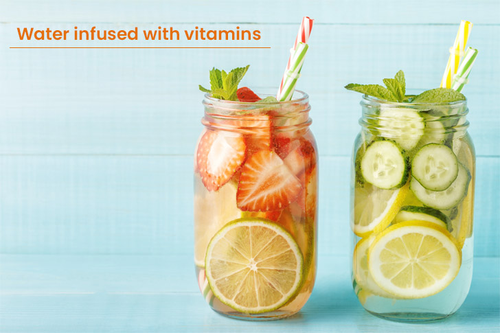 Water Infused with Vitamins